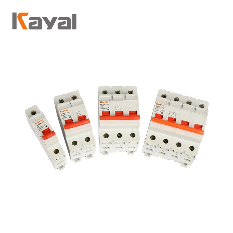 
Free Sample High Quality 1P 2P 3P 4P 6A 16A 20A 40A 63A AC 230V 400V AC Isolator Switch Disconnect Switch Manufacture 