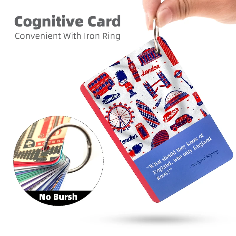 Manufacturers Custom Kid Create Playing Card  Matching Flash Card