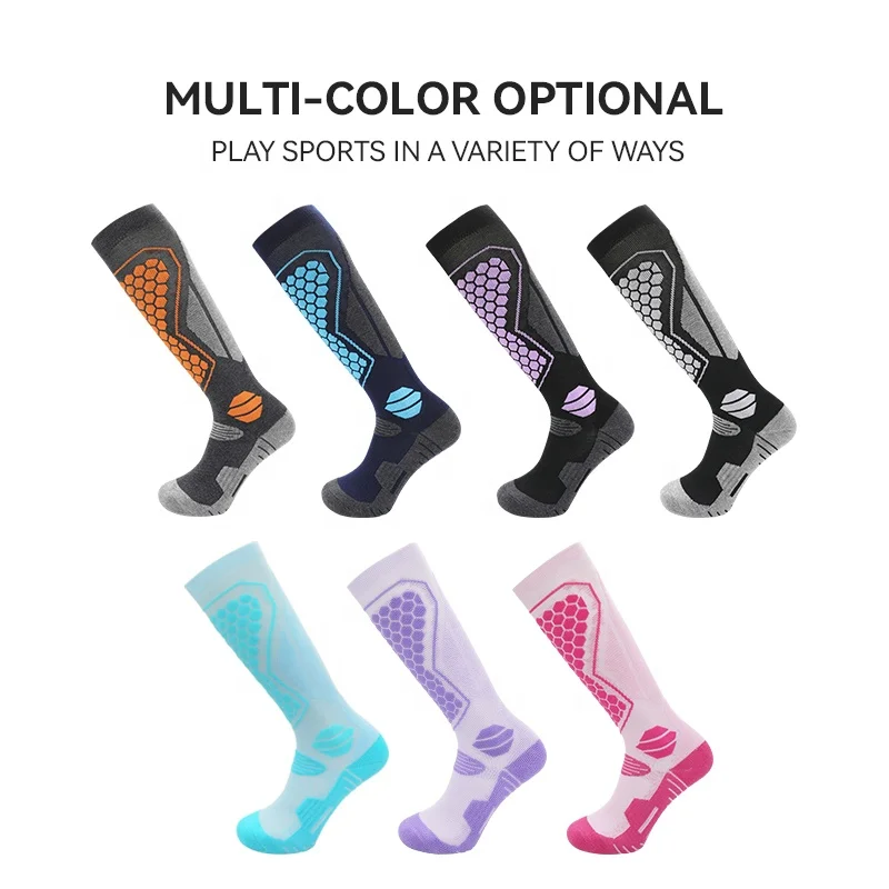 LINGTU 8208 wool socks thick warm winter women socks winter warm heavy merino wool ski socks