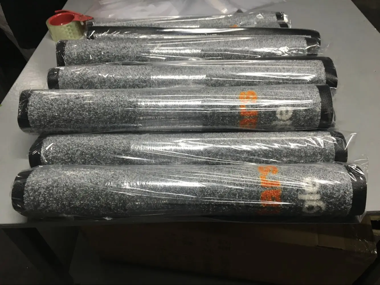 Garage Indoor Outdoor Logo Floor Motorcycle Rubber Mat