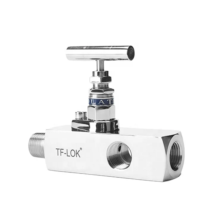 Male Thread 1/2 NPT Bar Stock Gauge Root Needle Valve Instrument Plug Head Needle Gauge Valves