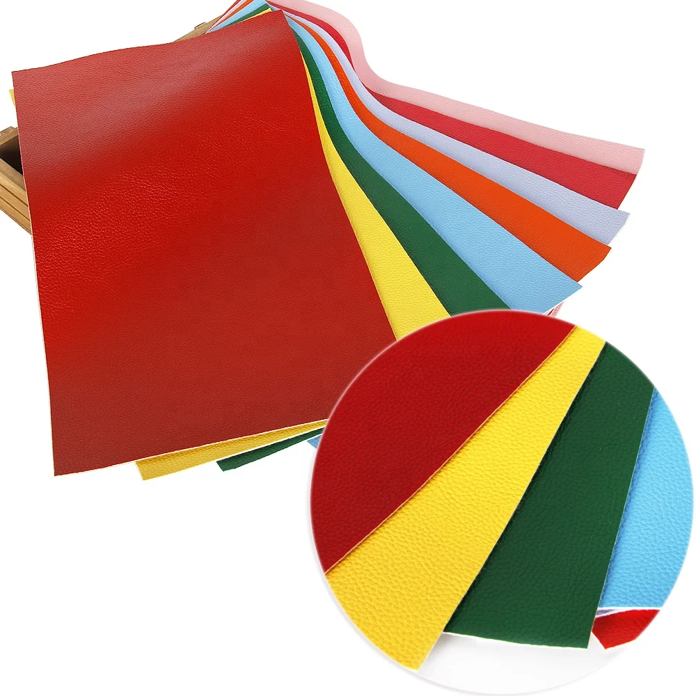Faux Artificial Synthetic Leather Fabric Synthetic PU Leather for Shoes or Bag