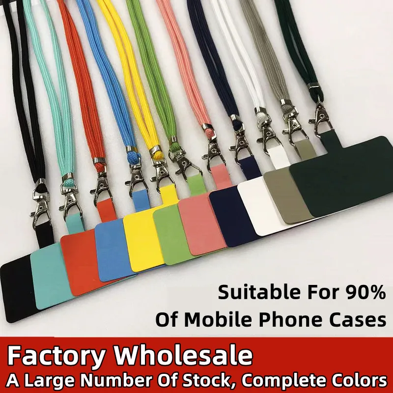 Factory Wholesale Mobile Phone Case Universal Lanyard With Patch Straps