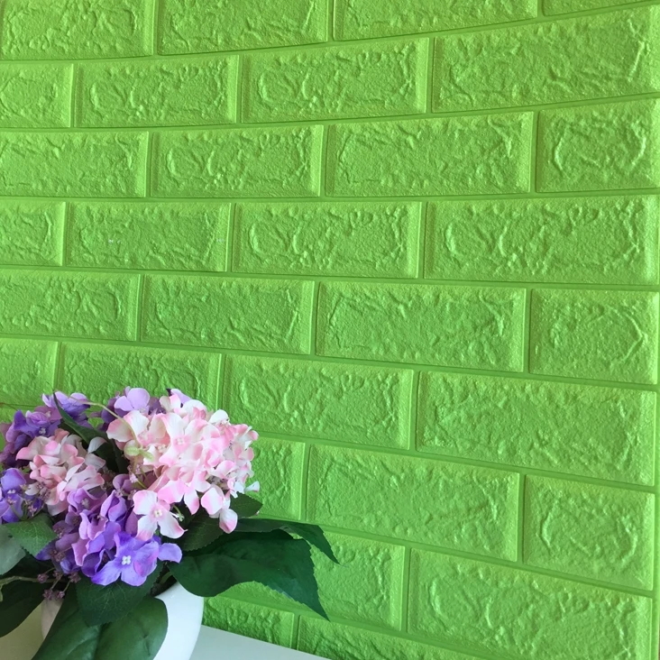 decorative wall panel self adhesive 3d foam brick wallpaper