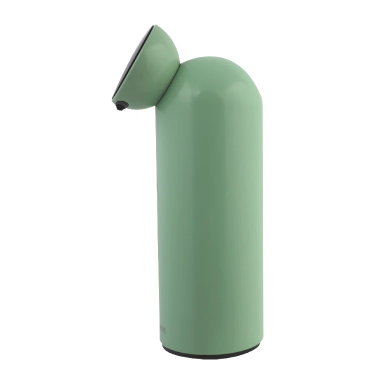 High quality long time endurance green automatic hand foam soap dispenser bottle sensor