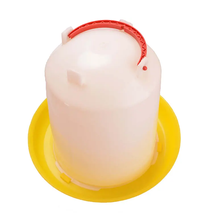 Optional Multiple Sizes 1.5L Animal Drinker Water Trough  for Chicken Drinking Types of Poultry Feeders