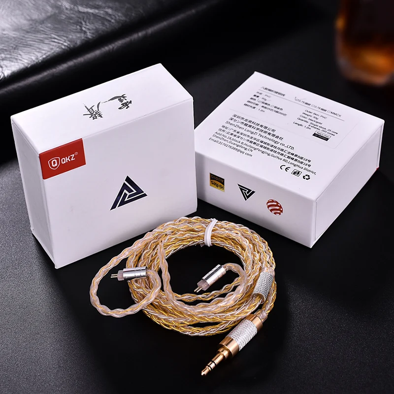  QKZ 2 Pin 8 Strand Посеребренная Улучшенная линия для