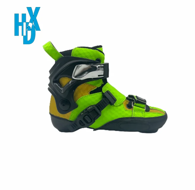 Professional Manufacturer Slalom skates inline carbon fiber freestyle skates 76mm PU wheels inline roller skates