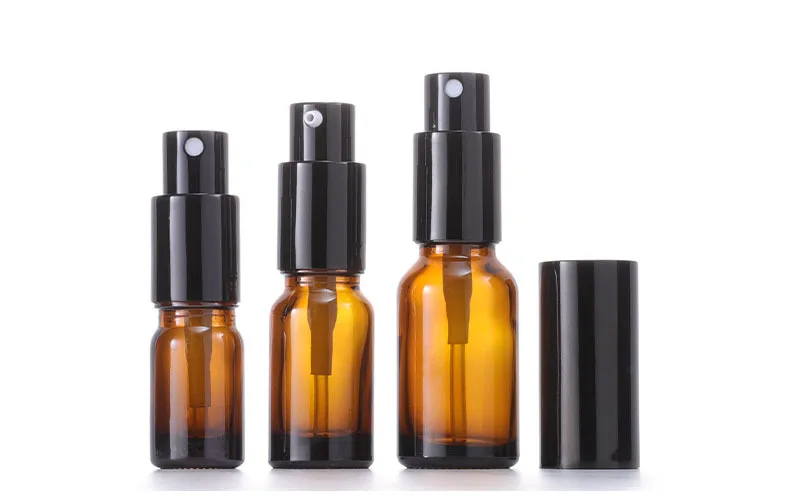 10ml 30ml 50ml 100ml Empty Skincare Glass Bottle Essential Oil Perfume Lotion Cosmetic Mist Glass Spray Bottle