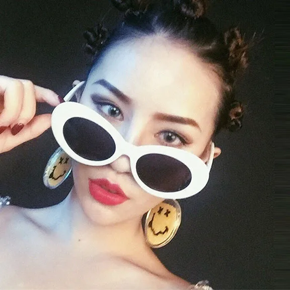 Оптовая продажа, недорогие пластиковые овальные модные ретро солнечные очки на заказ, Модные Винтажные Солнцезащитные очки с защитой от ультрафиолета для мужчин и женщин, 2021