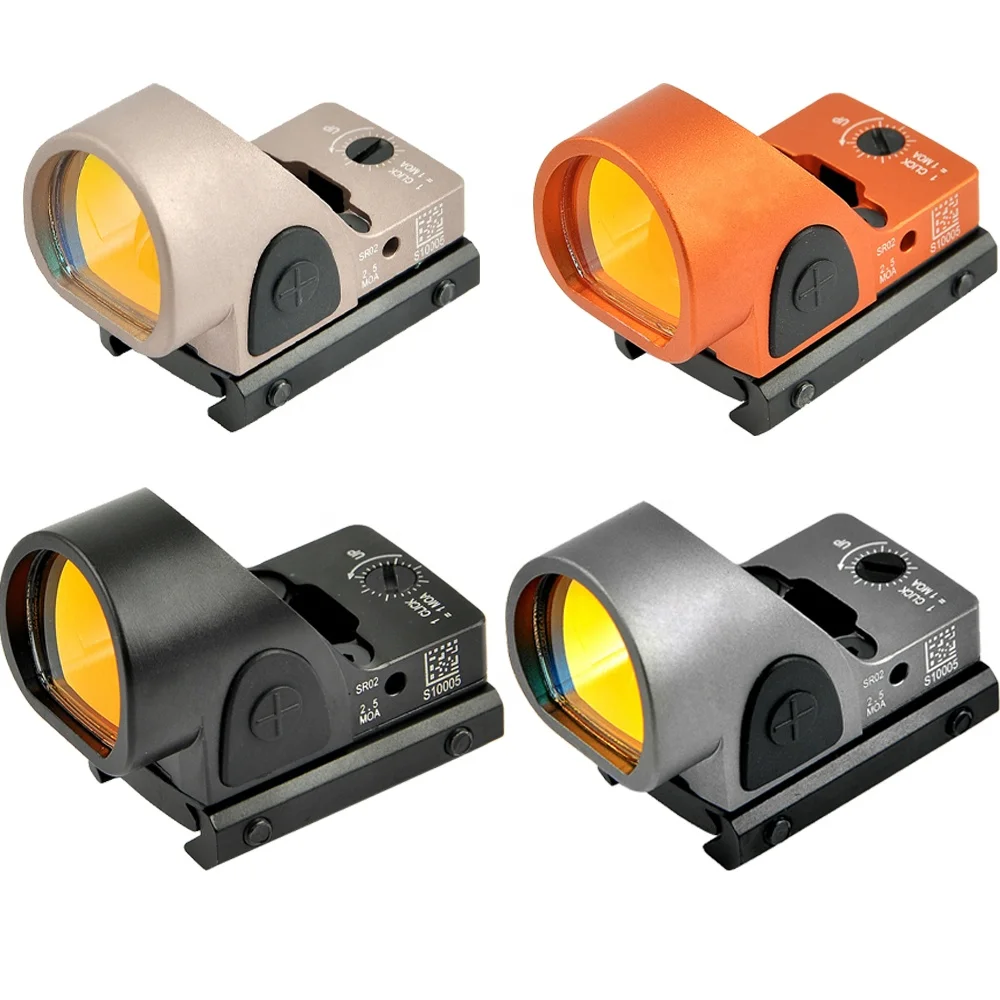
Airsoft Hunting Rifle Mini RMR SRO Red Dot Scope Sight 2.5 moa Sight Airsoft Hunting pistol Reflex Sight fit 20mm Weaver Rail 