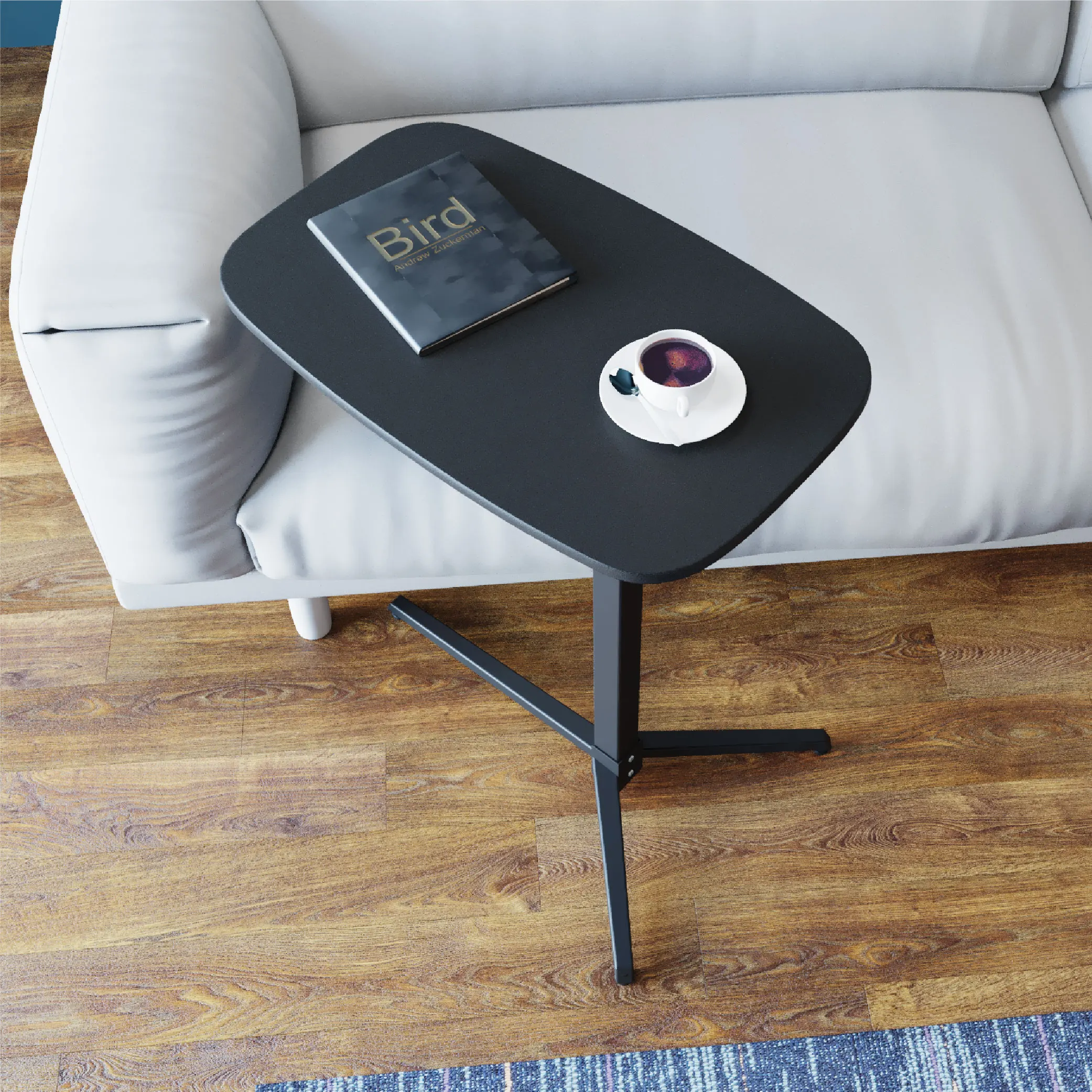 Sofa Side Table For Snack Coffee Or Laptop Multifunctional Laptop Table