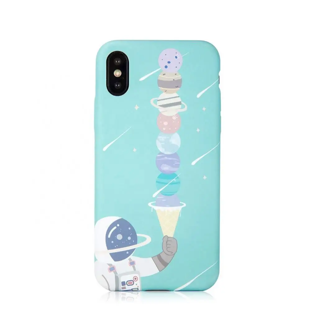Tinycosmos Series Design Cartoon Protector Cover Phone case  for iphone xs