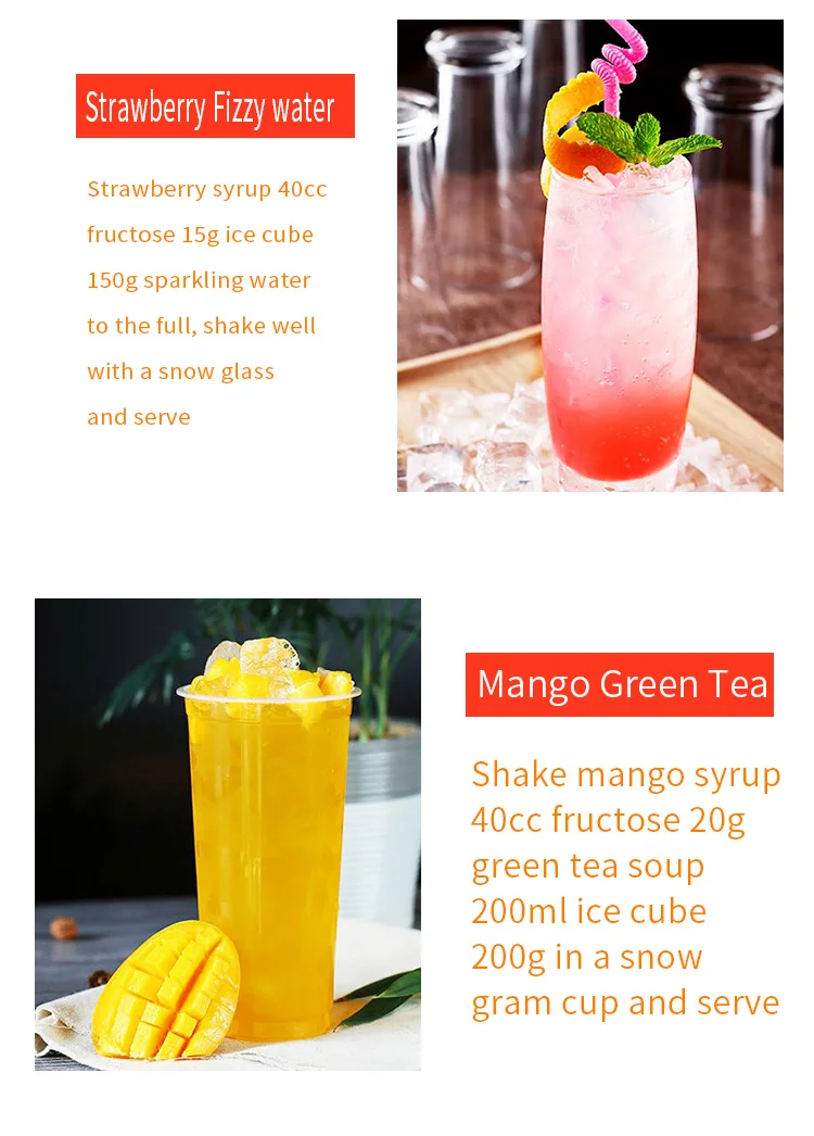 Doking hot sells Cantaloupe  Concentrated Fruit syrup Cantaloupe  Pulp for  milk tea ingredients