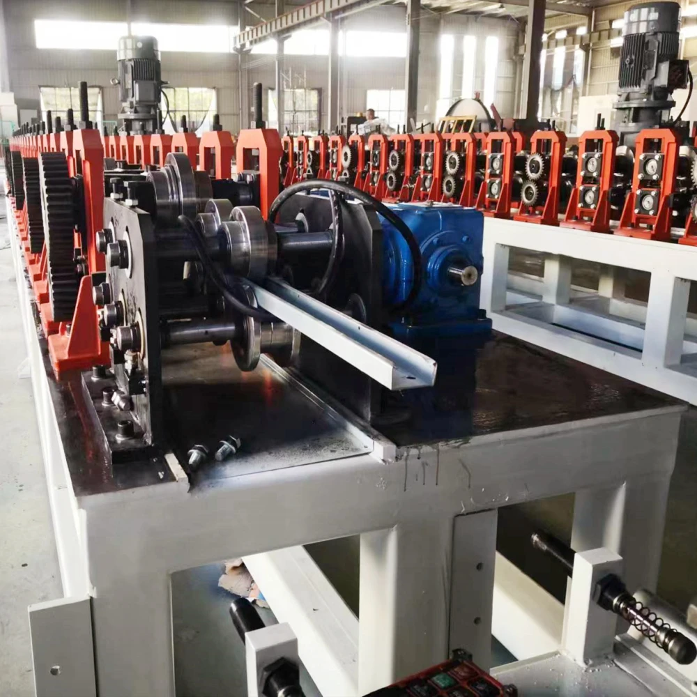 Double Row High Precision Elevator Floor Door Decoration Roll Forming Machine Fully Automatical Operation