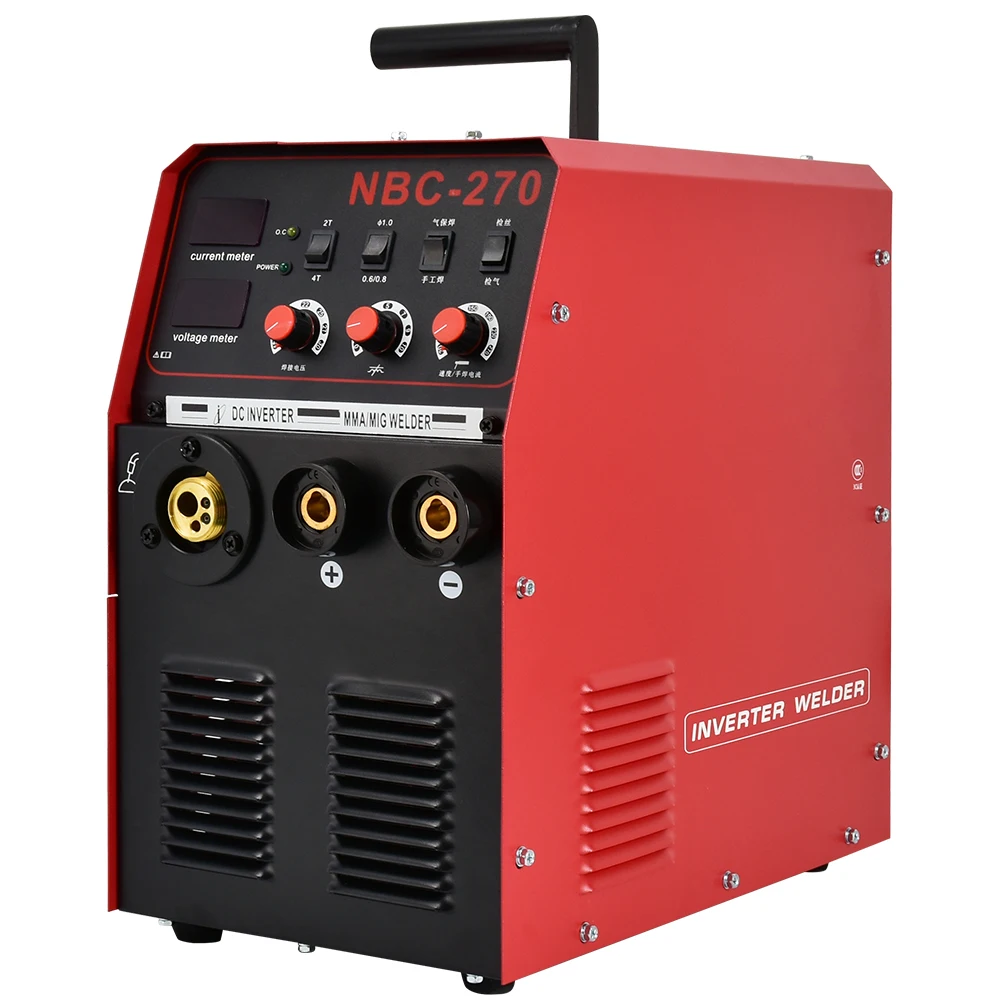 HITBOX Welding Machine MIG Gasless Flux Cored Wire HBM200 MMA 2 in 1 Portable Welder