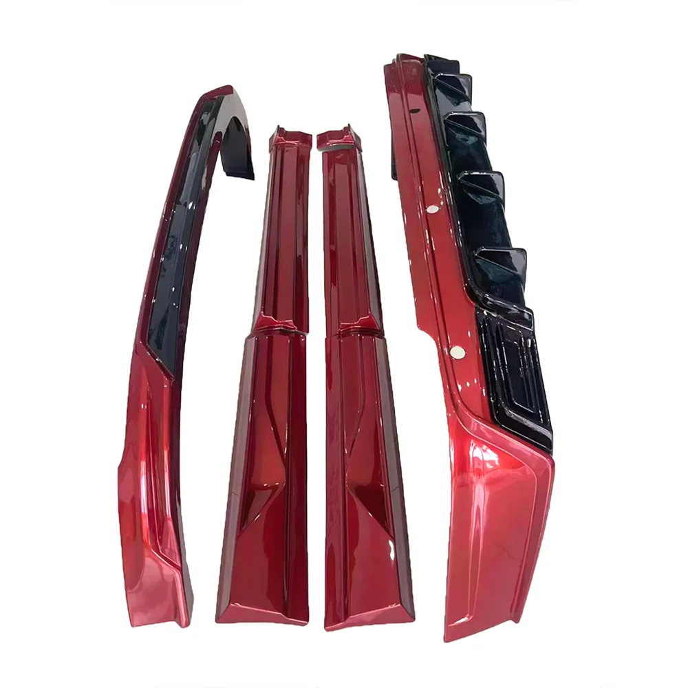 Carbon Fiber Front Rear Bumper Guard For AITO M9 bodykit Wenjie Aito M9 Cover Side Skirt Rear Diffuser Spoiler
