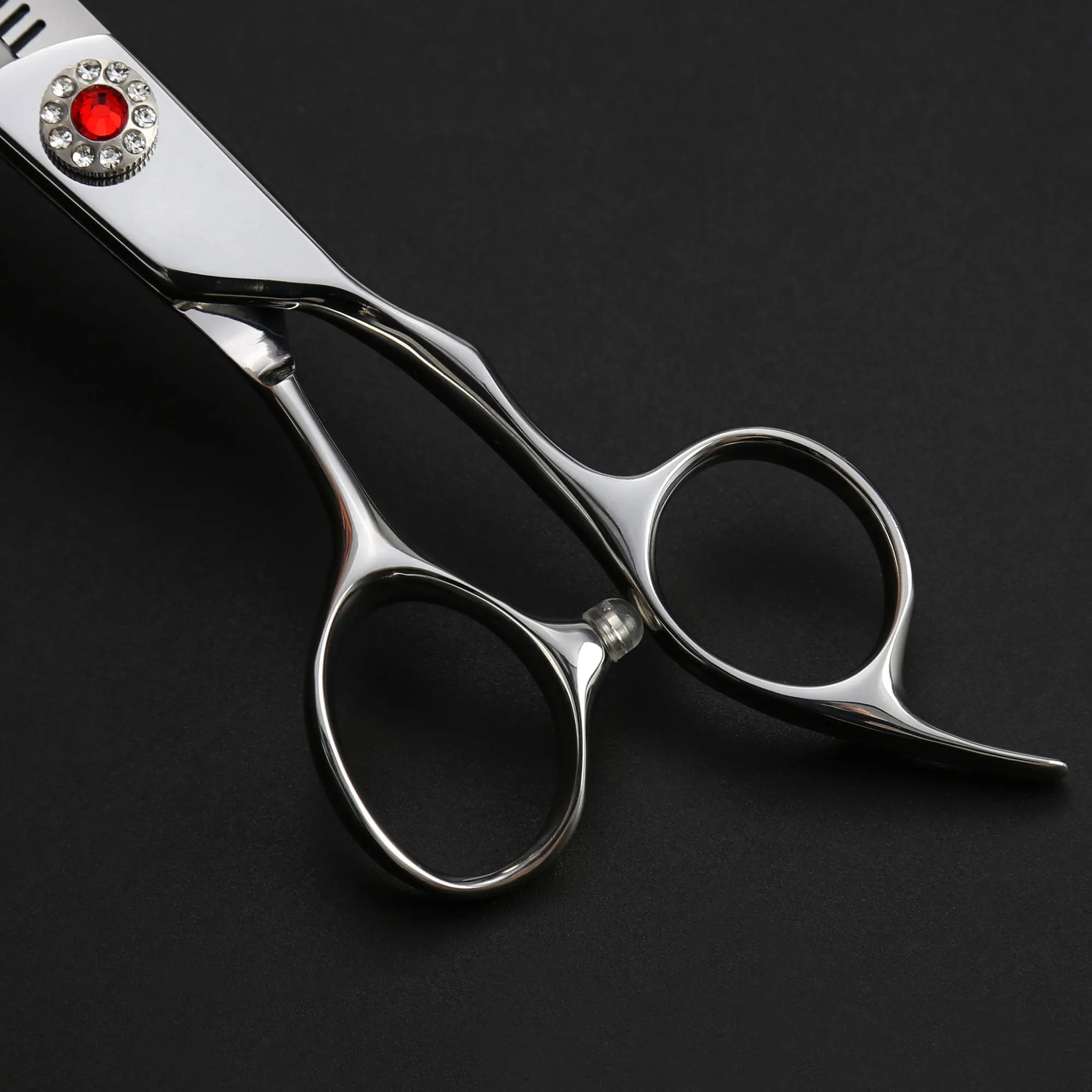 Professional CNC Anti-teeth scissors Japanese 440C Hairdressing Scissors Barber Shears Set Thinning Hair Cutting Scissors