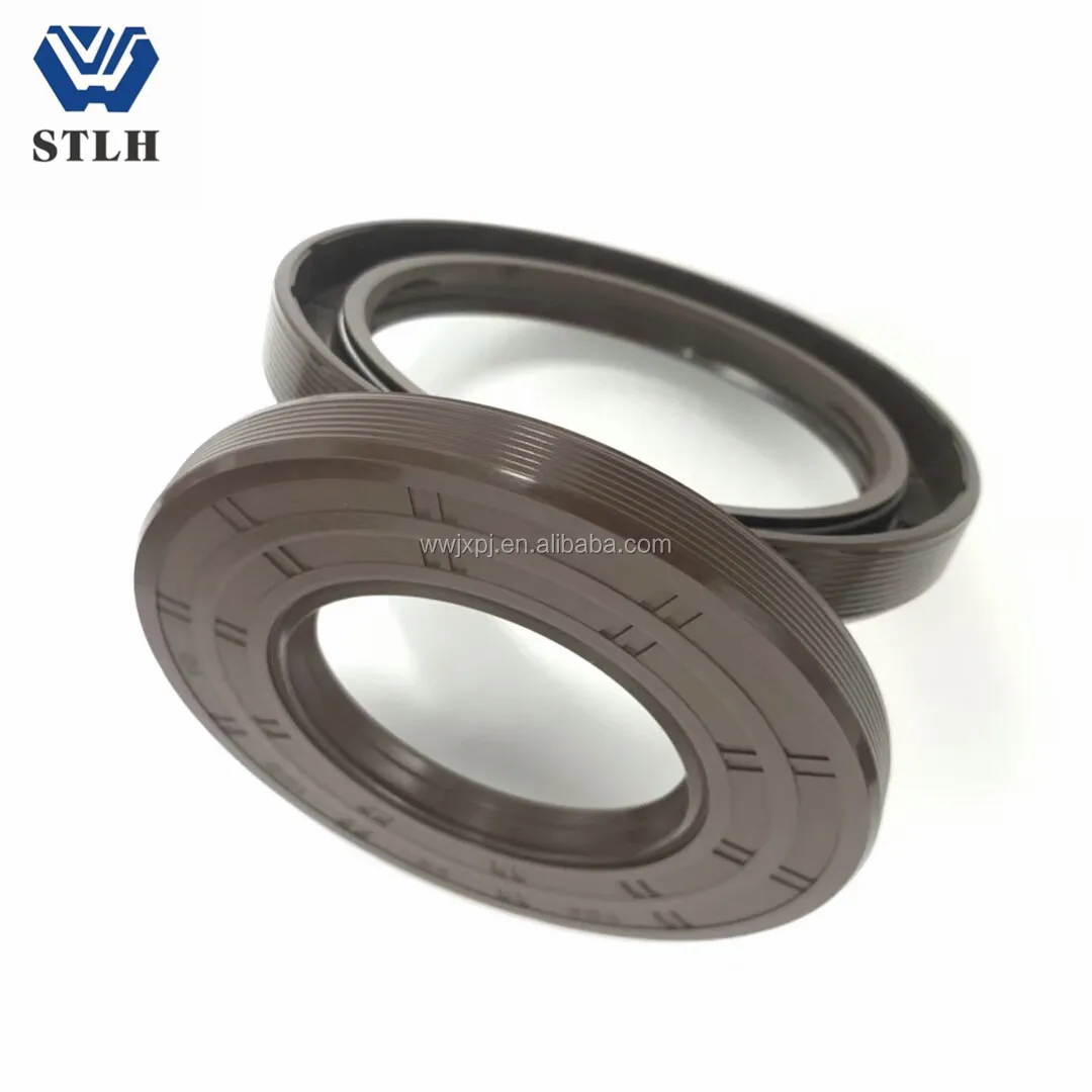 High Quality NBR/FKM Rubber Seal With Spring With Corrugated Thread TC oil seal