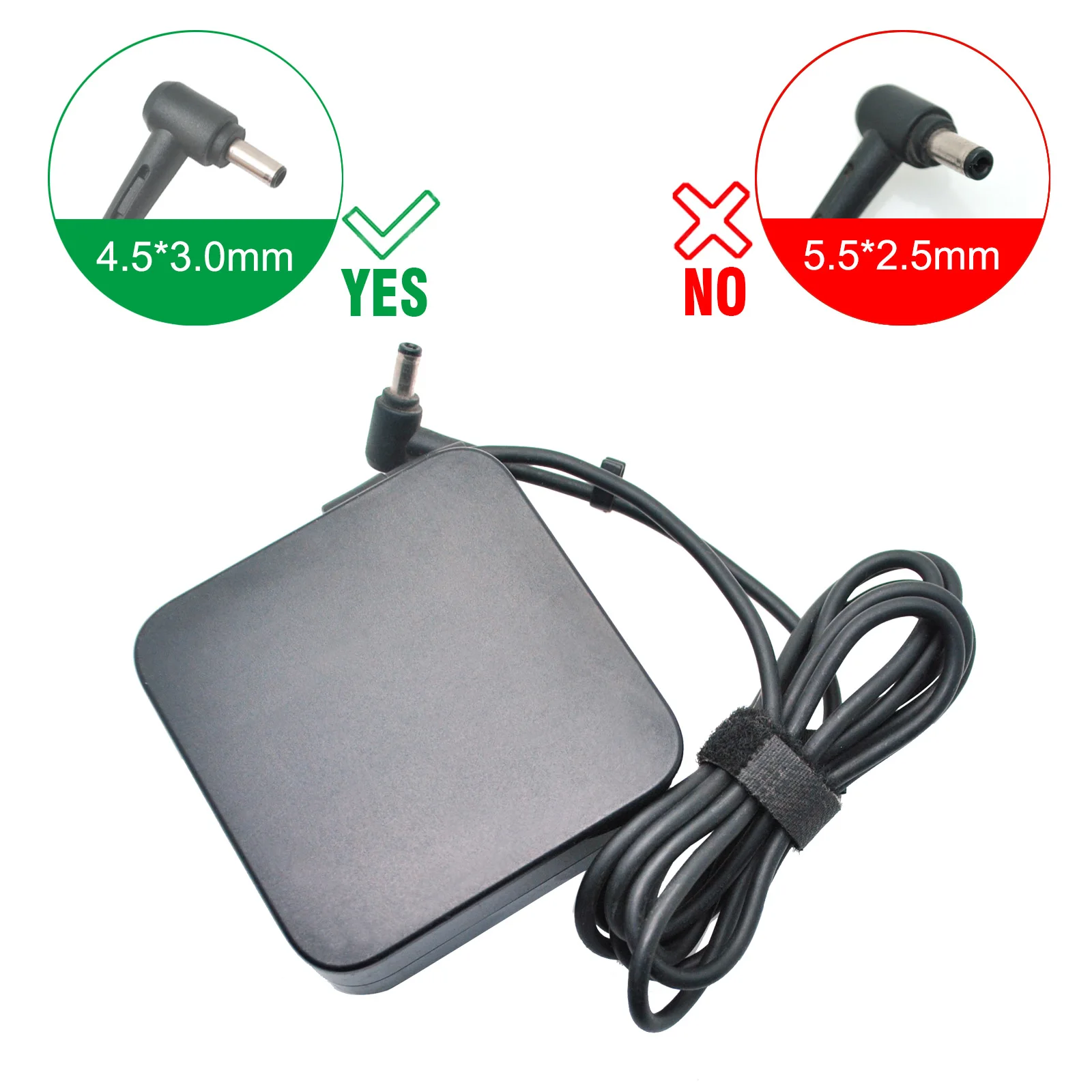 New Square Power Supply Laptop Charger for Asus 19V 4.74A 90W 5.5x2.5mm ADP-90YD B EXA1202YH