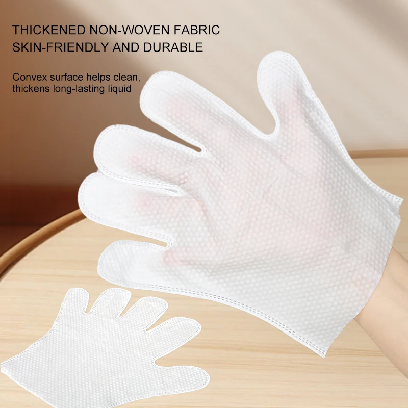 6 PCS Factory Supply Pet Cleaning Glove Wipes for Daily Care and Traveling, Wipes Clean Cat Dog Wet Wipes Gloves
