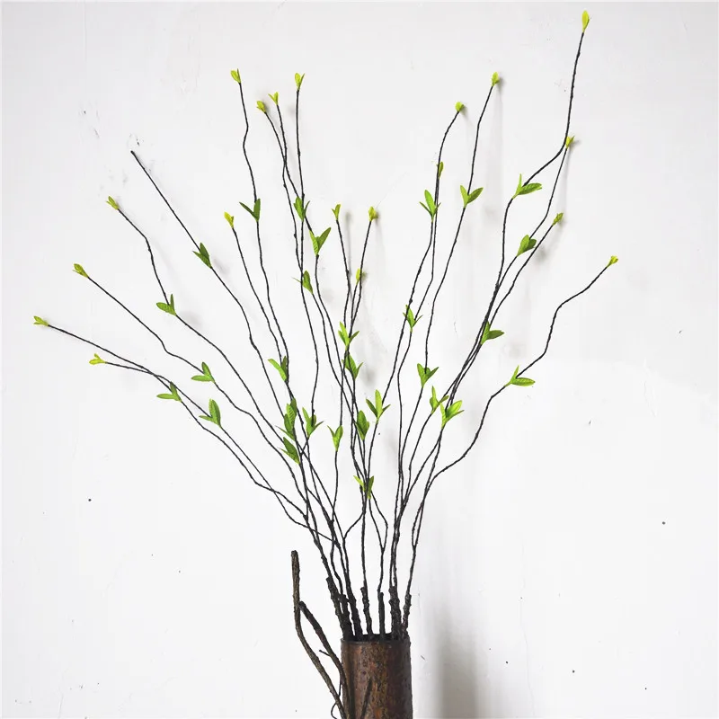 YOPIN-108 Cheap Artificial Willow Branches Faux Tree Branches and Leaves