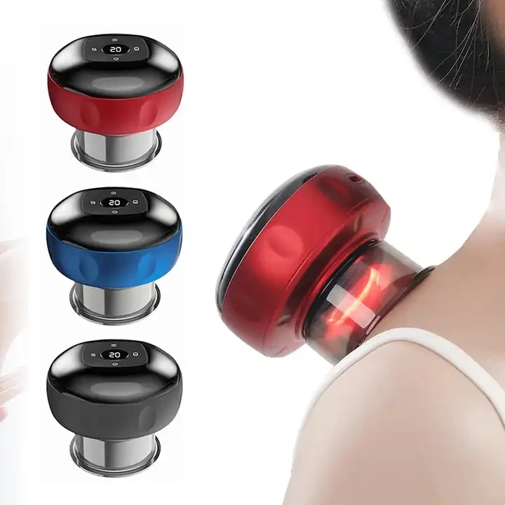 One-stop service custom design Electric Cupping Kit Device Smart Massage Glass Therapy Cupping Sets
