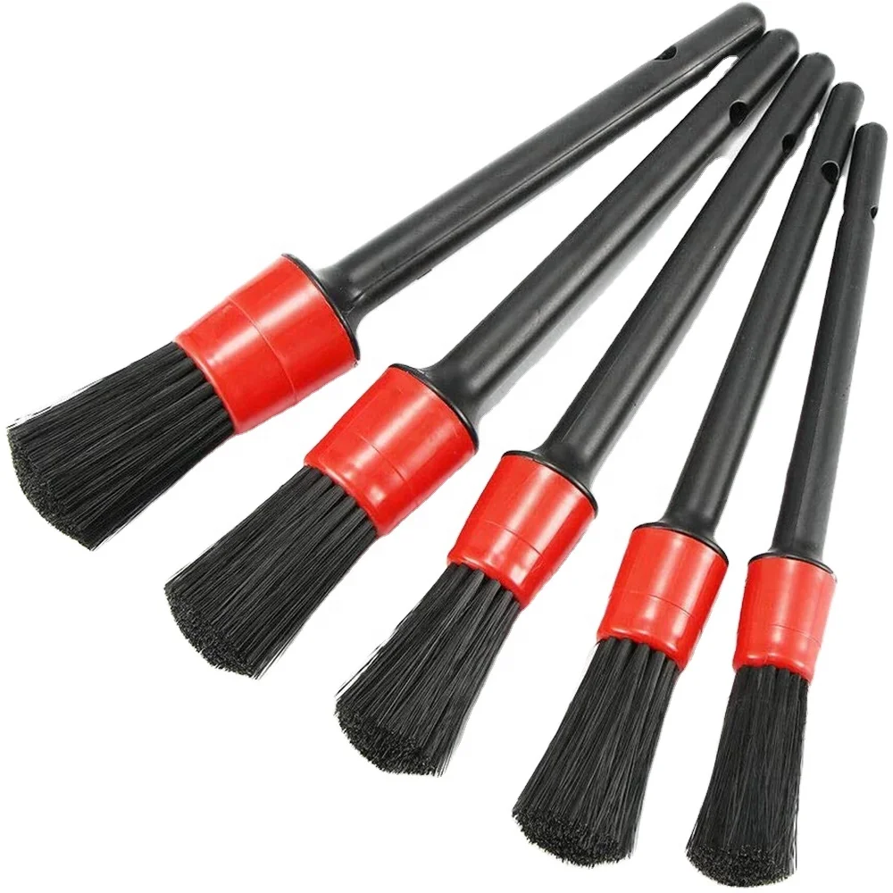 Car Brush Set Portable Car Cleaning Tire Wheel Cleaning Brush Tool Car Washing Cleaner