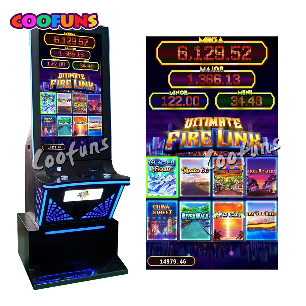 COOFUNS Special Offer Ultimate 8 IN 1 Firelink Multi Vertical Game Board 43' Gaming Machine for Sale (1600300398534)