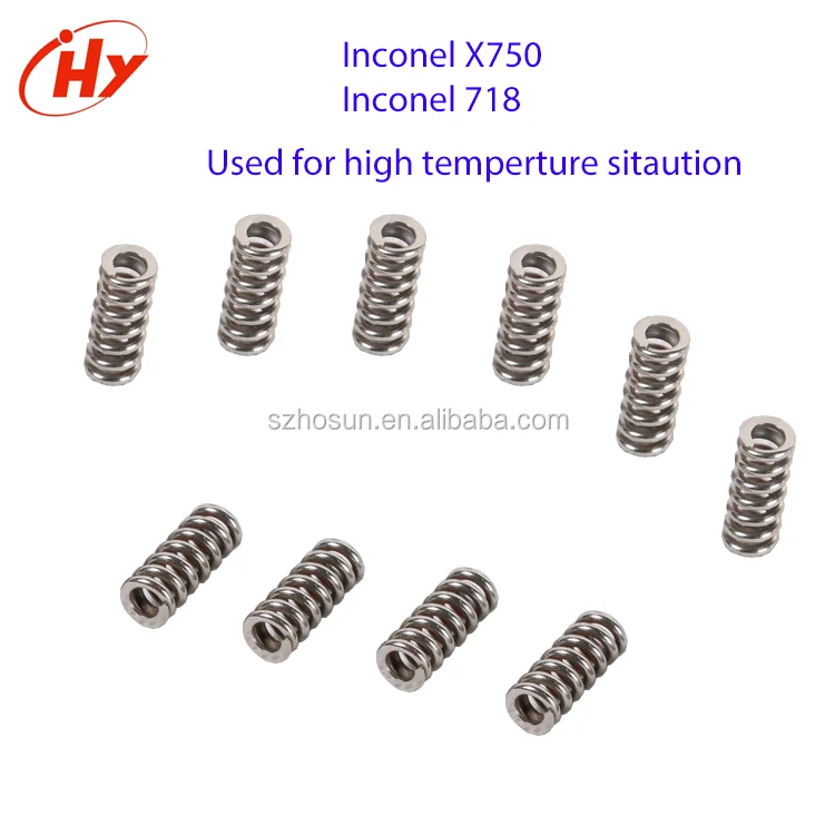 Inconel spring X750 High temperature resistance Inconel 718 wire spring