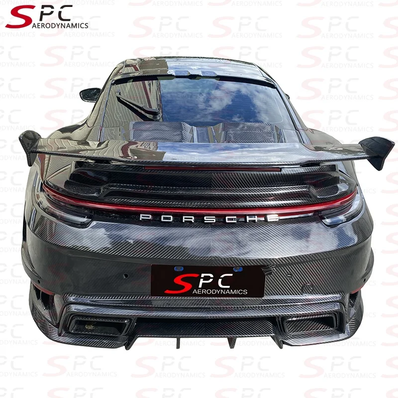 SPC 992 Stinger GTR Dry Carbon Fiber Body Kit For Porsche 911 2019-2022 Carbon Fiber Body Kit For Porsche 911 992 Front Bumper