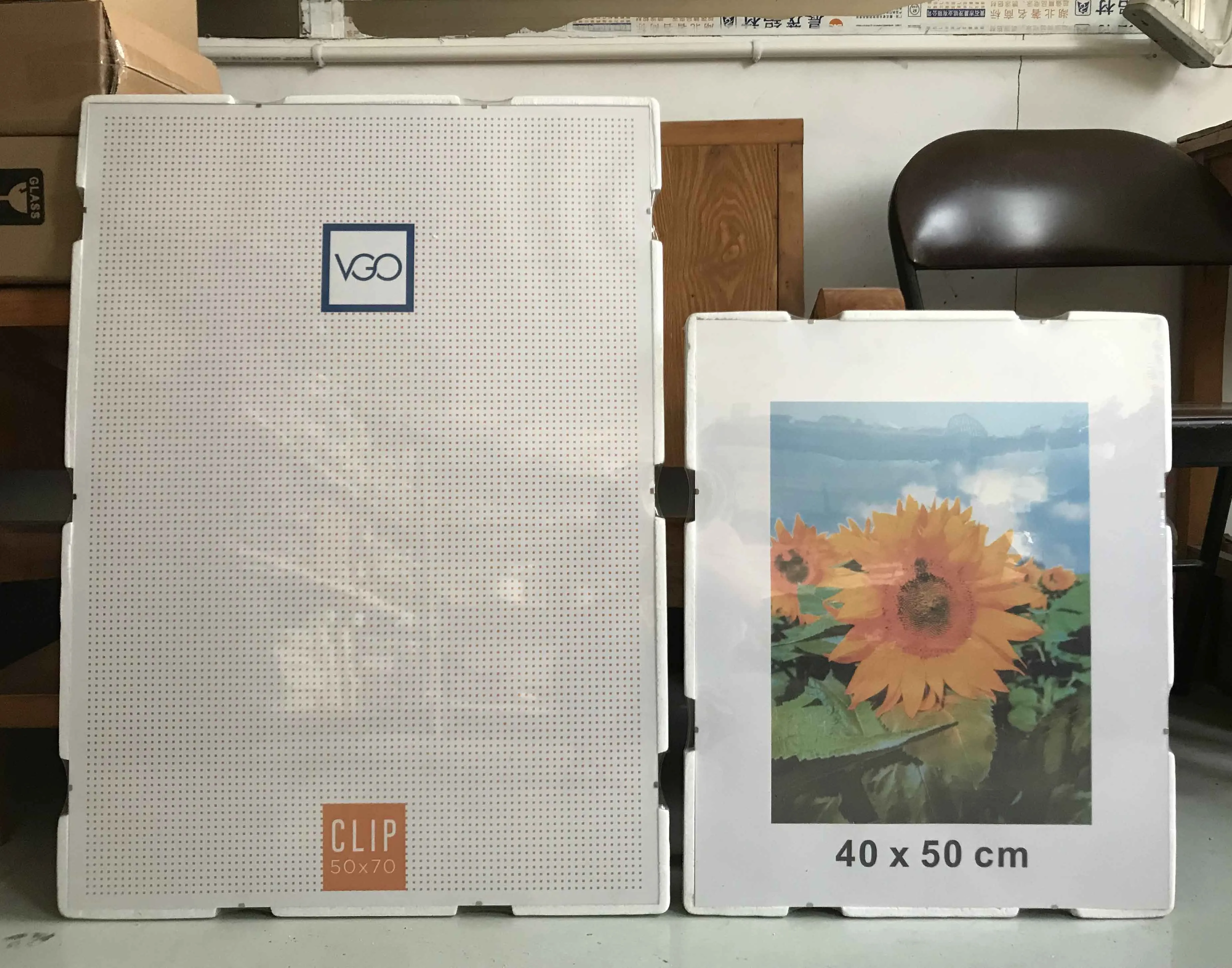 Большая рамка для фотографий с зажимом 50x70 см 70x100 из оргстекла