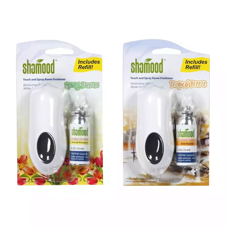 Mini Hand Touch Aerosol Air Freshener Remove Odor Spray Air Freshening Liquid Pump Dispenser