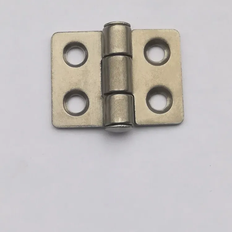 Stainless Steel Folding Butt Hinge for Wooden Boxes Window Wood Home Kitchen Furniture Hardware (20 X 27x 1.2mm)