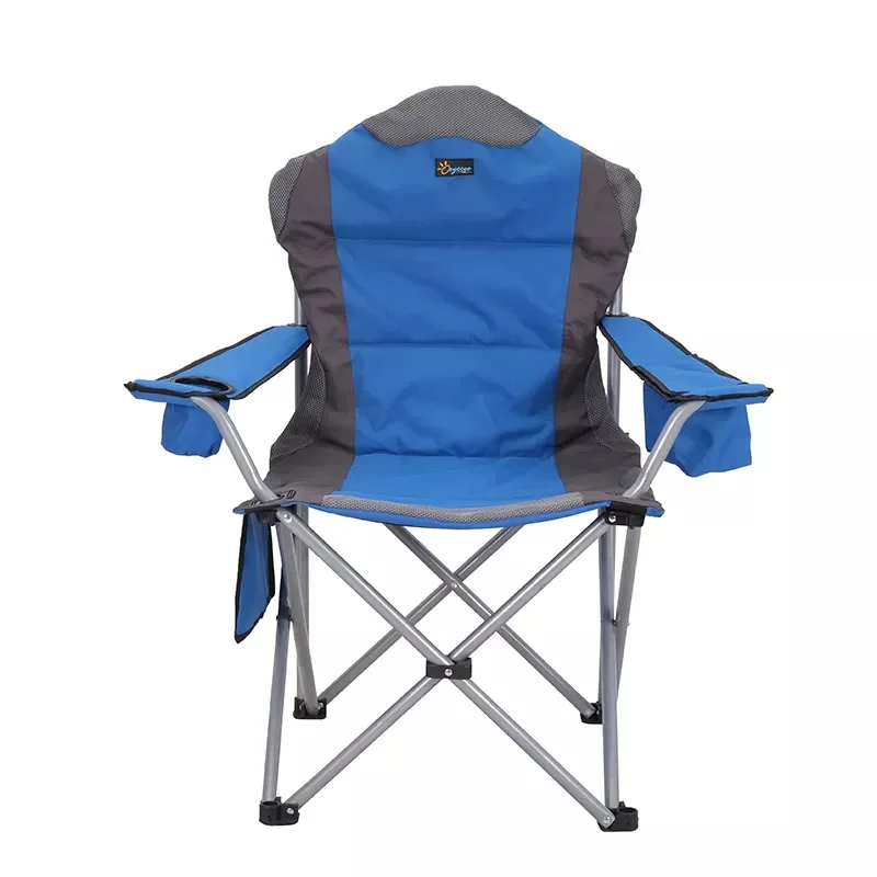New design Outdoor Furniture Giant folding camping chair with cooler bag foldable for outdoor camping chair