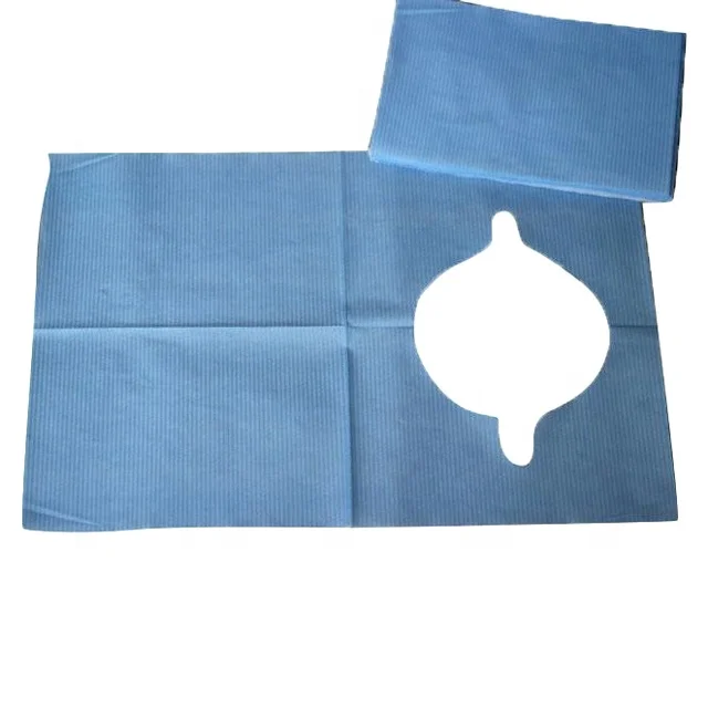 Hot sale waterproof disposable apron /bibs for dental/examination