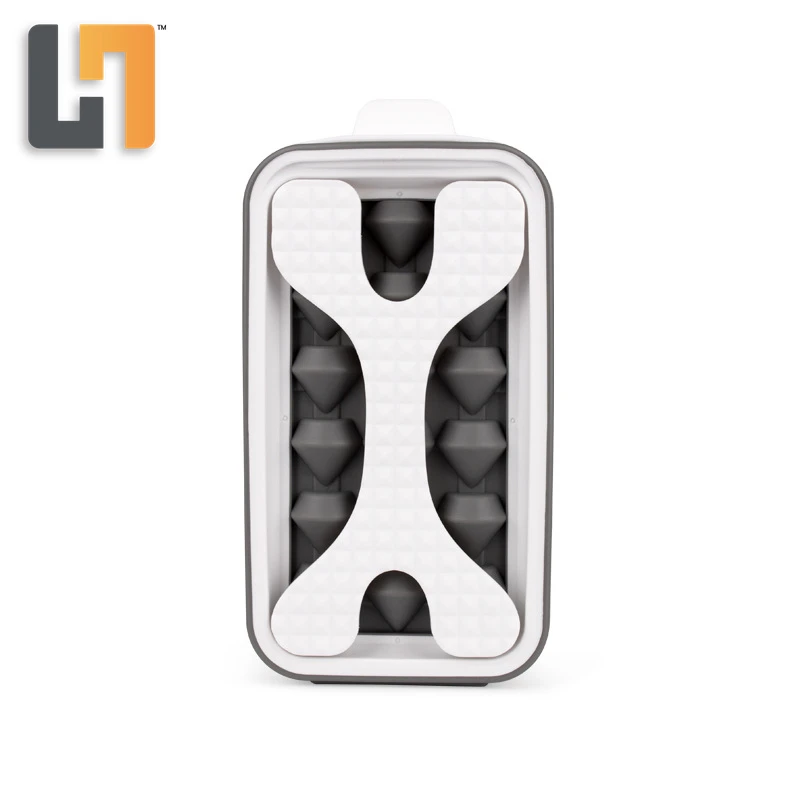 Hot Sale Multi-function 2 In 1 Ice Cube Mold Portable Ice Ball Maker Bottle Kettle with Lid and Bin