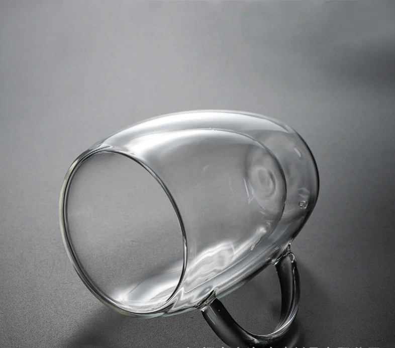 350ml Borosilicate Double Wall thermos Glass Cups Coffee Mug Drinking Glasses Tableware Drinkware