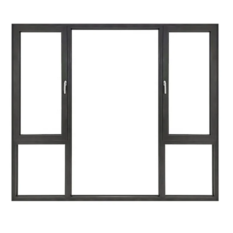 High quality cheap aluminum Windows interior soundproof toilet bedroom customized window doors