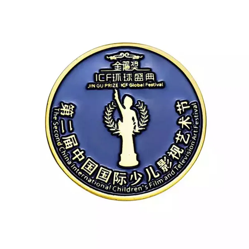 Custom Die Casting Commemorative Badge/Imitation Hard Enamel 3D/ 2D/ Flat/ Double Side Or Single Side Clothing Metal Pin Label