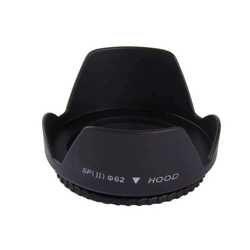 62mm Flower Screw-Mount Camera Lens Hood for Nikon Canon Sony 62mm Lens Camera