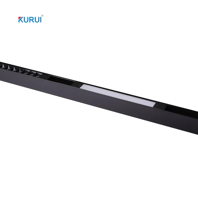 30W Power Track Light Magnetic Led 220V Magnetic Three Wire Grille Spotlight