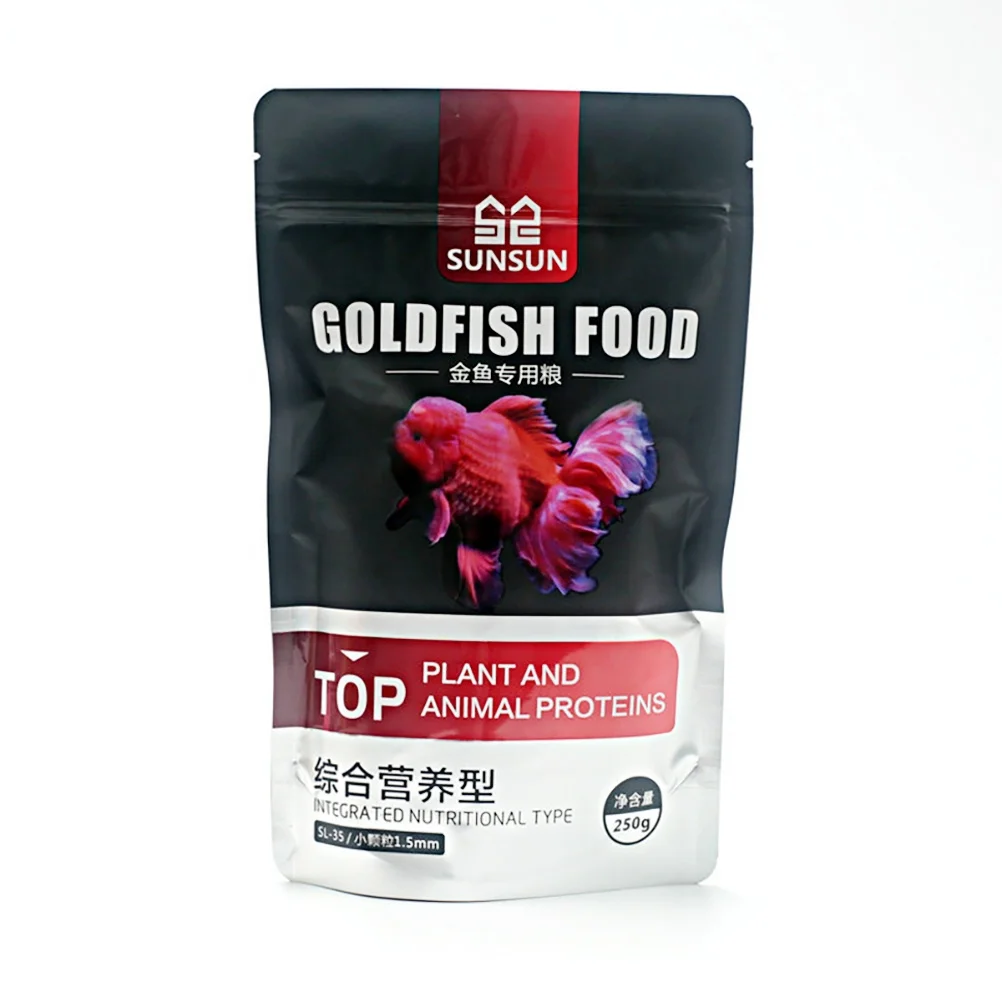 Stand Up Pouch With Zipper For Koi Food Custom Plastic Packaging Pet Food Packaging Bag Aluminum Foil Poly Bags Pouch Food