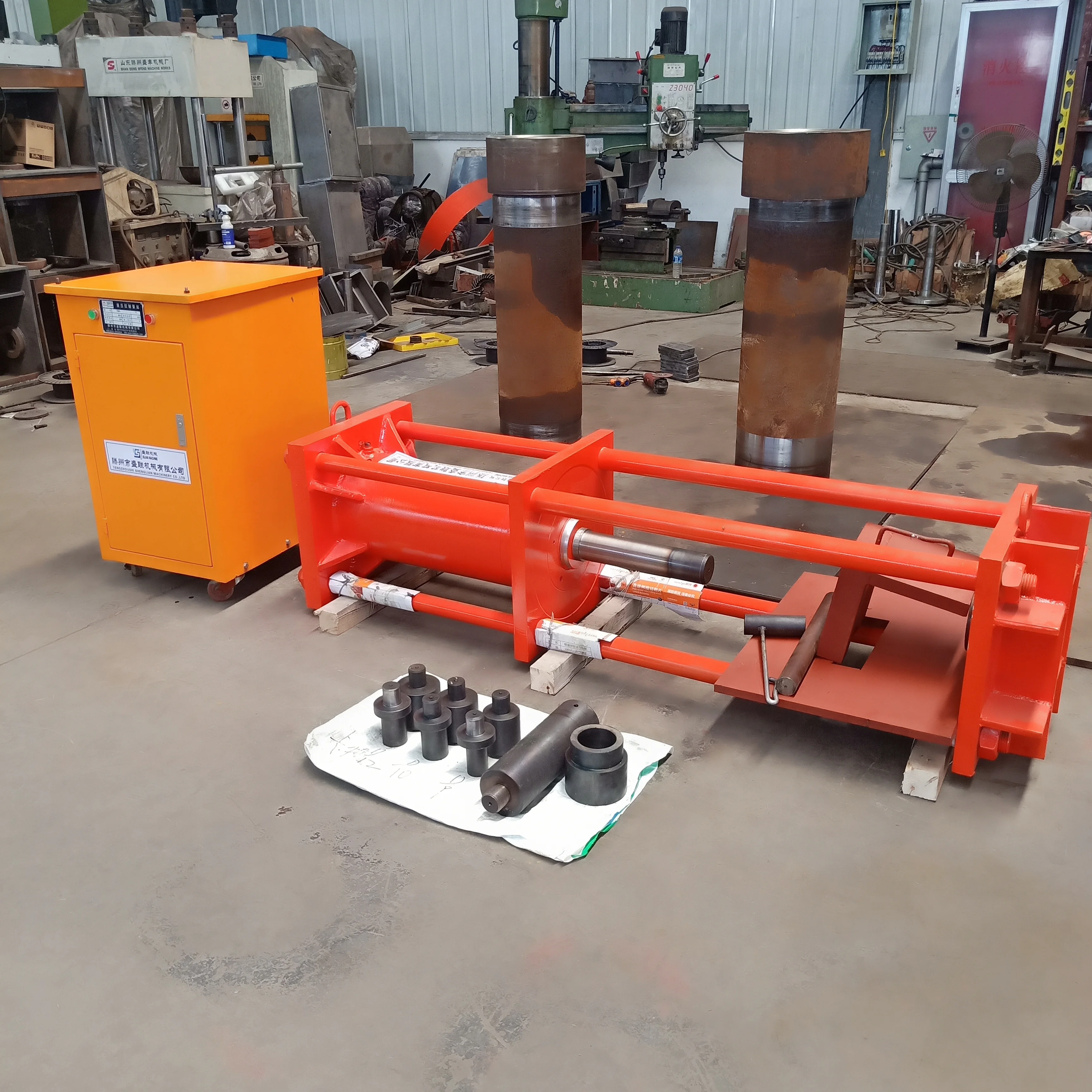 200T 300T Portable Track Pin Press Hydraulic Master Pin Press for Bulldozer CAT D8 D9 D10 D12