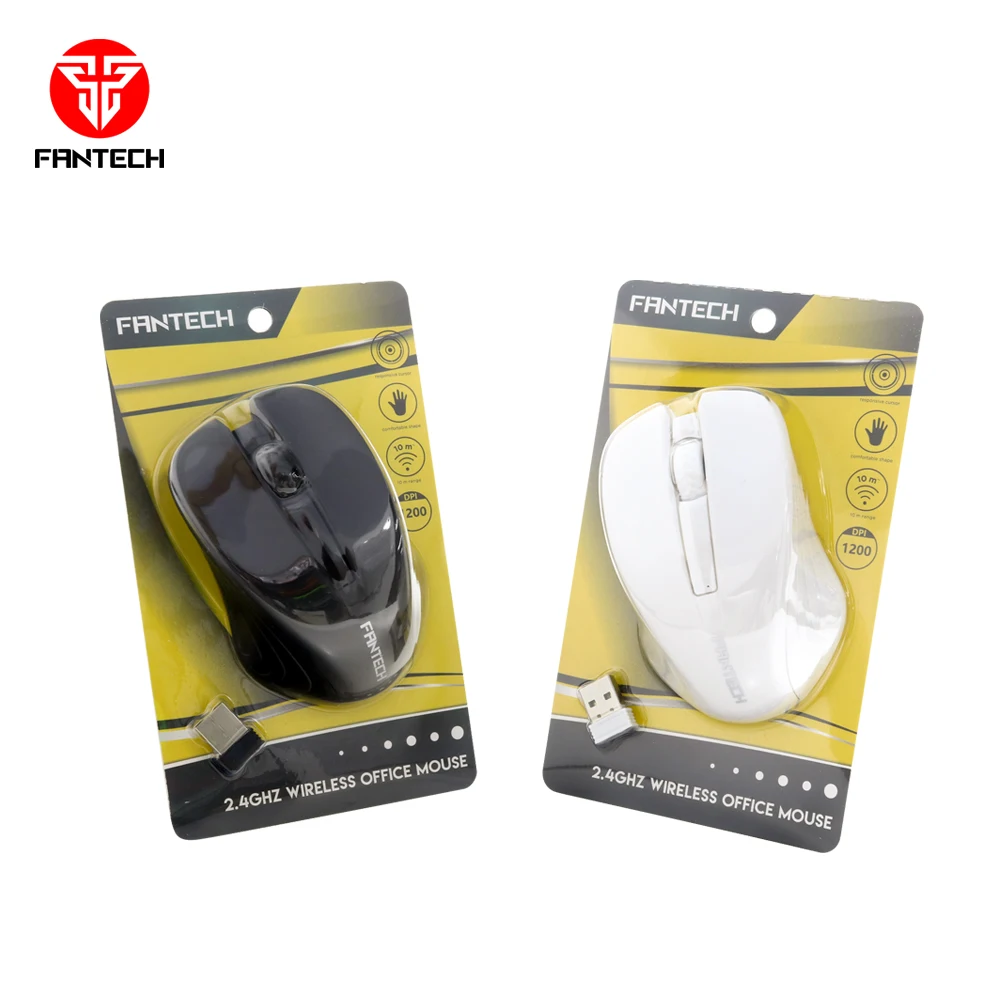 Fantech W189 нано-приемник с пользовательским логотипом 2 4g Беспроводная оптическая USB-мышь
