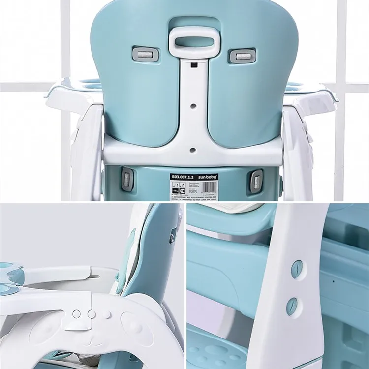 2020 factory price  Plastic Baby Multi-Function high Chair baby dining chair for feeding