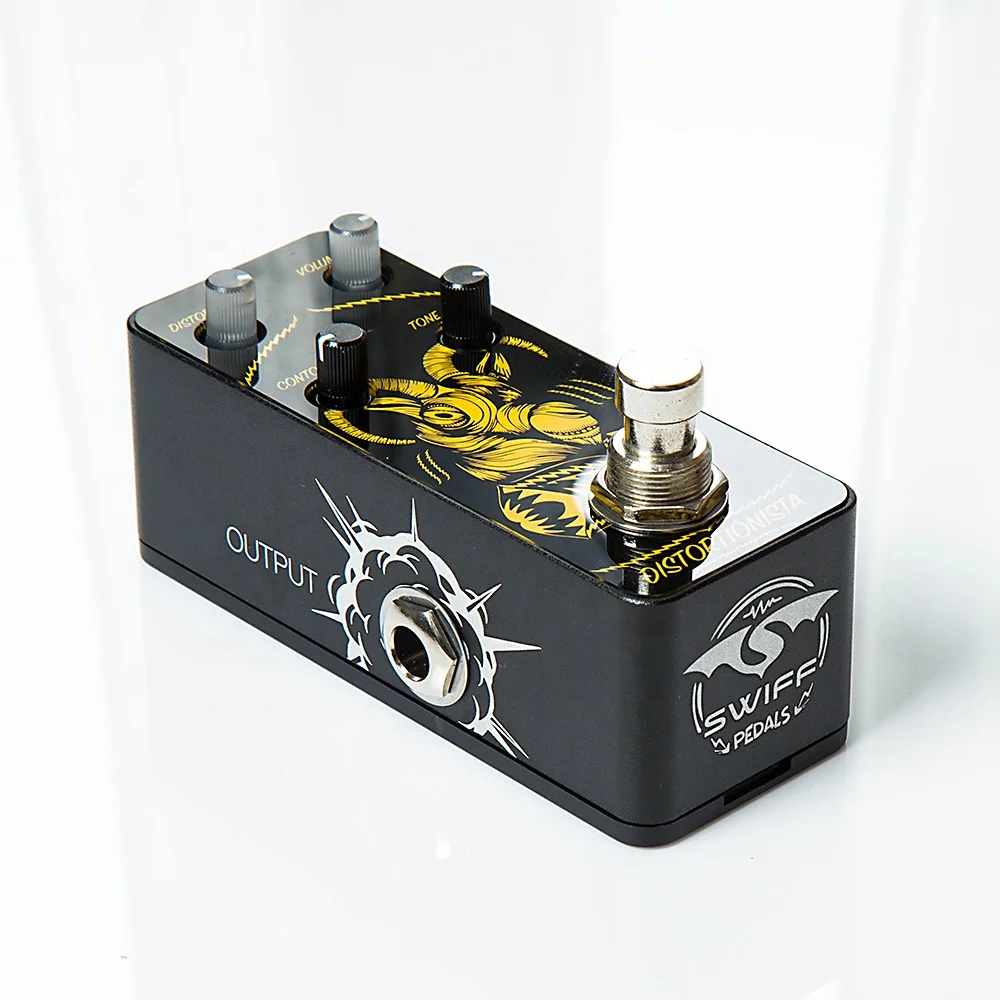 AP01 Distortion Hot-sell Effect Swiff Guitar Pedals Model Wireless Magnetic Pedal