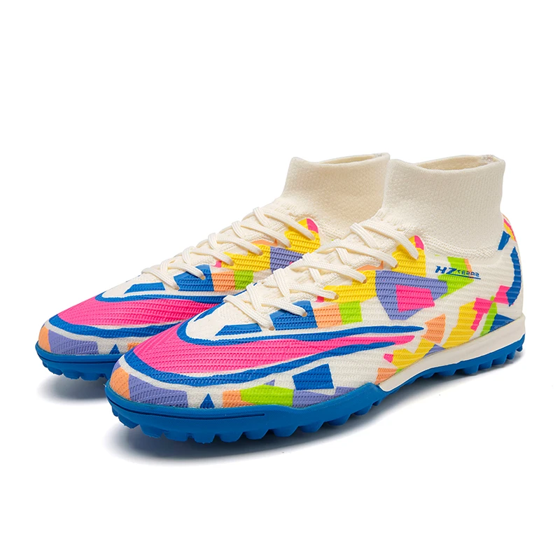 New Arrival Popular Design Fashion Messi Neymar Supply Classical Sport Turf Match Football Athletic Man Women Soccer Cleat Shoes