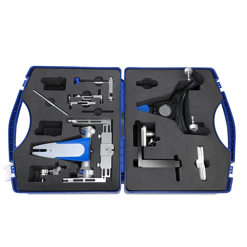 Dental Fully adjustable articulator for dental mold alignment and Facebow Calibration Kit