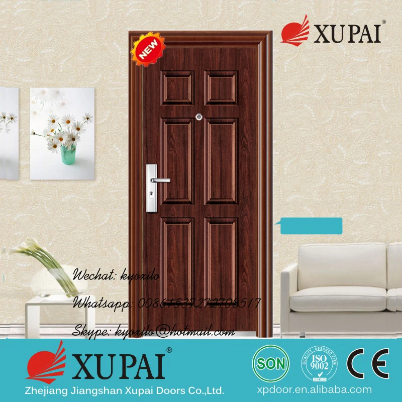 Main gate steel door Fancy Exterior Stainless Italian steel security doors